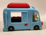 Playgo Chad Valley Tots Food Truck 9 1/2" Plastic Toy Car Vehicle with 2 Figures