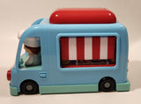 Playgo Chad Valley Tots Food Truck 9 1/2" Plastic Toy Car Vehicle with 2 Figures