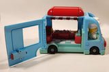 Playgo Chad Valley Tots Food Truck 9 1/2" Plastic Toy Car Vehicle with 2 Figures