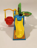2004 Mattel Viacom Dora The Explorer Talking Dollhouse Backyard Swing Slide Play Set Plastic Toy G6911