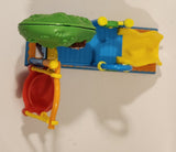 2004 Mattel Viacom Dora The Explorer Talking Dollhouse Backyard Swing Slide Play Set Plastic Toy G6911