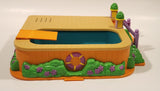 2004 Mattel Viacom Dora The Explorer Talking Dollhouse Backyard Swimming Pool Toy Play Set with Sound