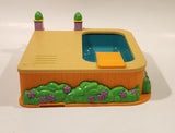 2004 Mattel Viacom Dora The Explorer Talking Dollhouse Backyard Swimming Pool Toy Play Set with Sound