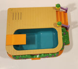 2004 Mattel Viacom Dora The Explorer Talking Dollhouse Backyard Swimming Pool Toy Play Set with Sound