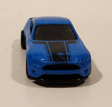 2018 Hot Wheels Muscle Mania 2018 Ford Mustang GT Blue Die Cast Toy Car Vehicle