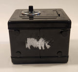 Black Metal Combination Safe Coin Bank