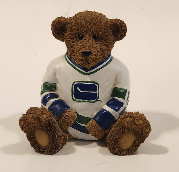 NHL 1970/71 Vancouver Canucks 2 3/4" Tall Resin Teddy Bear Figurine
