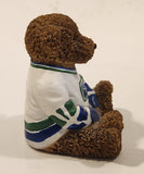 NHL 1970/71 Vancouver Canucks 2 3/4" Tall Resin Teddy Bear Figurine