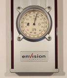 Envision Financial Clock Thermometer Barometer Hygrometer Plastic Cased Weather Station