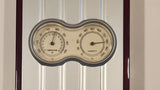 Envision Financial Clock Thermometer Barometer Hygrometer Plastic Cased Weather Station