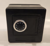 Black Metal Combination Safe Coin Bank