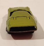 Vintage 1970 Lesney Products Matchbox Series Superfast No. 52 Dodge Charger MkIII Lime Green Die Cast Toy Car Vehicle