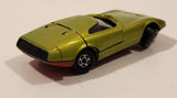Vintage 1970 Lesney Products Matchbox Series Superfast No. 52 Dodge Charger MkIII Lime Green Die Cast Toy Car Vehicle