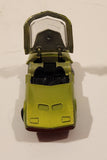 Vintage 1970 Lesney Products Matchbox Series Superfast No. 52 Dodge Charger MkIII Lime Green Die Cast Toy Car Vehicle