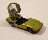 Vintage 1970 Lesney Products Matchbox Series Superfast No. 52 Dodge Charger MkIII Lime Green Die Cast Toy Car Vehicle
