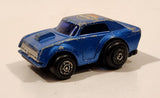 Vintage Seca Lightning Fast Style No. 9057 Pepsi Firestone Blue Pull Back Friction Die Cast Toy Car Vehicle