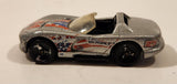 1998 Hot Wheels Dodge Viper RT/10 Metalflake Grey Die Cast Toy Car Vehicle