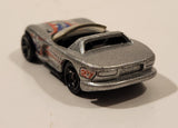 1998 Hot Wheels Dodge Viper RT/10 Metalflake Grey Die Cast Toy Car Vehicle