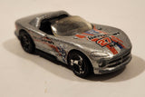 1998 Hot Wheels Dodge Viper RT/10 Metalflake Grey Die Cast Toy Car Vehicle