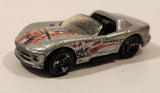 1998 Hot Wheels Dodge Viper RT/10 Metalflake Grey Die Cast Toy Car Vehicle