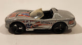 1998 Hot Wheels Dodge Viper RT/10 Metalflake Grey Die Cast Toy Car Vehicle