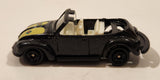 Unknown Brand Volkwagen Cabriolet Black Die Cast Toy Car Vehicle Made in Hong Kong