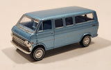 Greenlight Collectible Vintage Ad Cars Series 2 1968 Ford Club Wagon Van Blue Die Cast Toy Car Vehicle