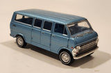 Greenlight Collectible Vintage Ad Cars Series 2 1968 Ford Club Wagon Van Blue Die Cast Toy Car Vehicle