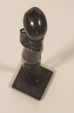 African Man with Hand On Chin Pondering 19 3/4" Hand Carved Wood Sculpture