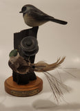 Rare Ducks Unlimited Canada "Prairie Watchman" Song Bird Sculpture Numbered 462/800