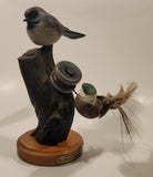 Rare Ducks Unlimited Canada "Prairie Watchman" Song Bird Sculpture Numbered 462/800