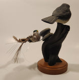 Rare Ducks Unlimited Canada "Prairie Watchman" Song Bird Sculpture Numbered 462/800