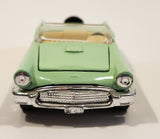 SunnySide SS 401-2 1956 Ford Thunderbird Mint Green 1/36 Scale Pull Back Die Cast Toy Car Vehicle with Opening Doors and Hood