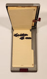 Vintage Bates Model K List Finder Chrome with Red Slider