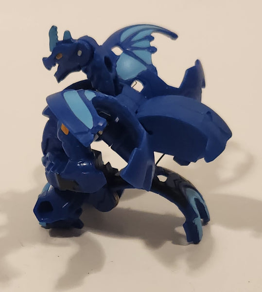 Bakugan B500 Aquos Dragonoid Blue Transforming Plastic Toy Ball Figure