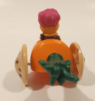 1987-1988 Orange Fraggle Rock 'Gobo' Carrot Shaped Toy Car Vehicle McDonald's Happy Meal Toy