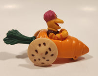 1987-1988 Orange Fraggle Rock 'Gobo' Carrot Shaped Toy Car Vehicle McDonald's Happy Meal Toy