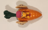 1987-1988 Orange Fraggle Rock 'Gobo' Carrot Shaped Toy Car Vehicle McDonald's Happy Meal Toy