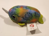 2019 McDonald's Ty Beanie Babies Nori The Narwahl Stuffed Plush Toy