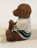 NHL 1970/71 Vancouver Canucks 2 3/4" Tall Resin Teddy Bear Figurine