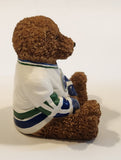 NHL 1970/71 Vancouver Canucks 2 3/4" Tall Resin Teddy Bear Figurine