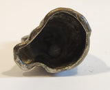 Vintage St. Bernard Dog Shaped Metal Hand Bell