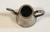 Vintage Miniature Dollhouse Sized 1 3/4" Tall Metal Tea Pot (No Lid)