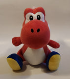 2018 Nintendo Super Mario Red Yoshi 8" Tall Toy Plush Stuffed Character