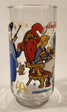 1980s McDonald's Walt Disney Productions Cinderella 5 3/4" Tall Glass Cup