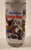 1980s McDonald's Walt Disney Productions Peter Pan 5 3/4" Tall Glass Cup