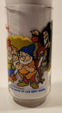 1980s McDonald's Walt Disney Productions Snow White And The Seven Dwarves 5 3/4" Tall Glass Cup