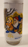 1980s McDonald's Walt Disney Productions Snow White And The Seven Dwarves 5 3/4" Tall Glass Cup