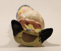 Vintage Snow White and The Seven Dwarves 'Fantasy' Female Girl Dwarf 5 1/8" Tall Hand Painted Ceramic Figure