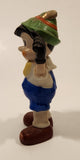 Vintage Disney Pinocchio 4 3/4" Tall Hand Painted Porcelain Figurine Made in Japan